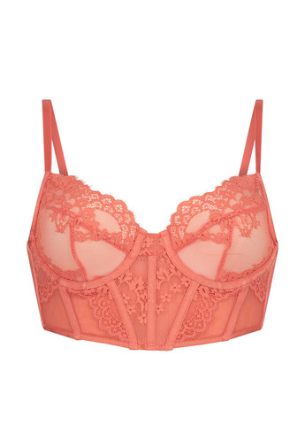 Коралловый бюстгальтер Hunkemoller с косточками полиамид