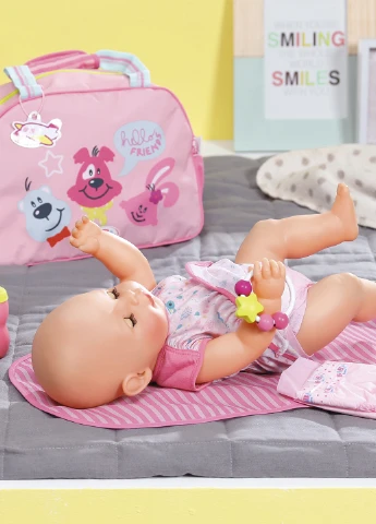 Сумка для куклы BABY BORN - МАМИНА ЗАБОТА (с аксессуарами) Zapf (82735742)