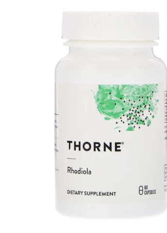 Родіола, Rhodiola, 100 мг,, 60 капсул Thorne Research (228292867)