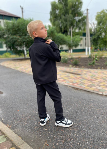 Черный демисезонный костюм (пиджак, брюки) брючный BRAZERS