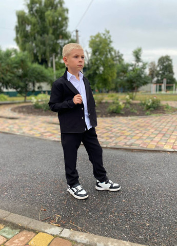 Черный демисезонный костюм (пиджак, брюки) брючный BRAZERS