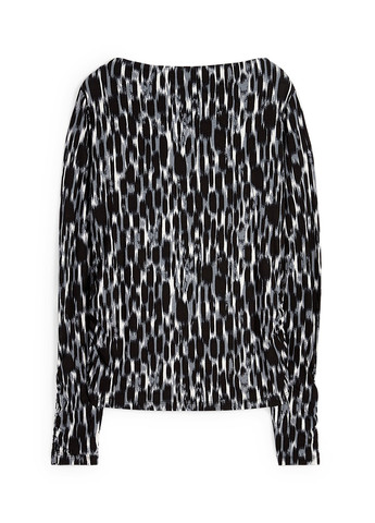 Чёрно-белую блуза C&A