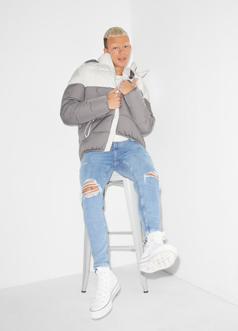 Комбінована зимня куртка C&A