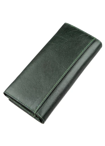 Женский кожаный кошелек 18,5х9 см st leather (252132299)