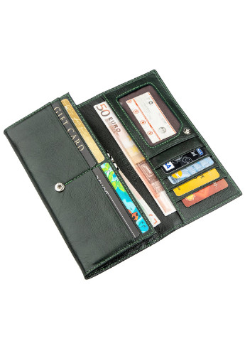 Женский кожаный кошелек 18,5х9 см st leather (252132299)