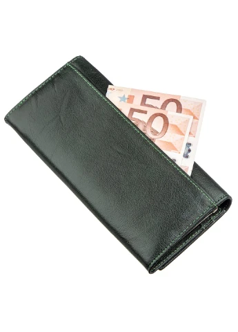 Женский кожаный кошелек 18,5х9 см st leather (252132299)