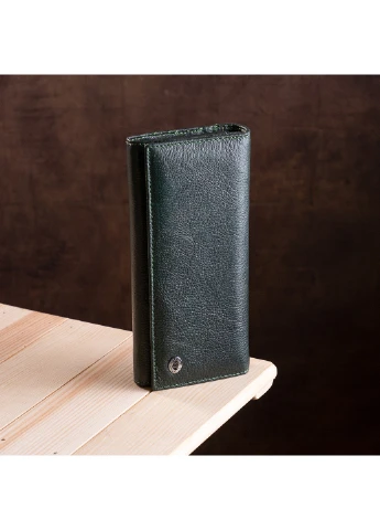 Женский кожаный кошелек 18,5х9 см st leather (252132299)
