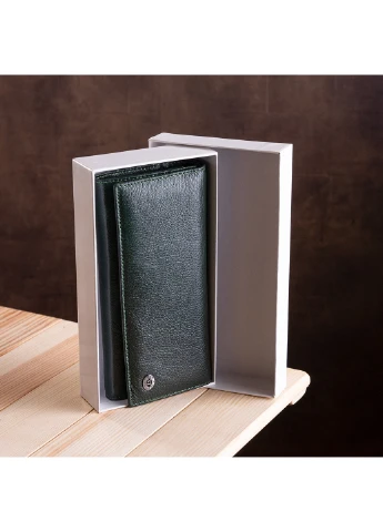 Женский кожаный кошелек 18,5х9 см st leather (252132299)