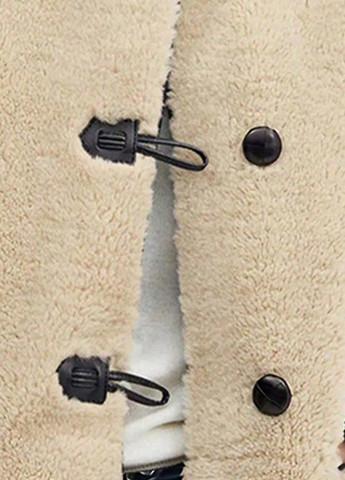 Бежевая демисезонная куртка куртка-пиджак SHEIN