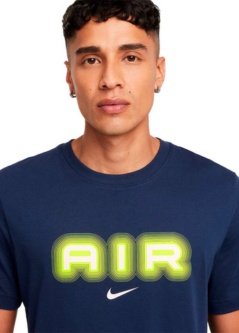 Синяя футболка Nike