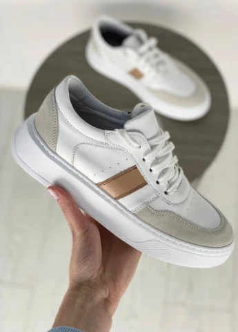 Белые кеды shoesband Brand