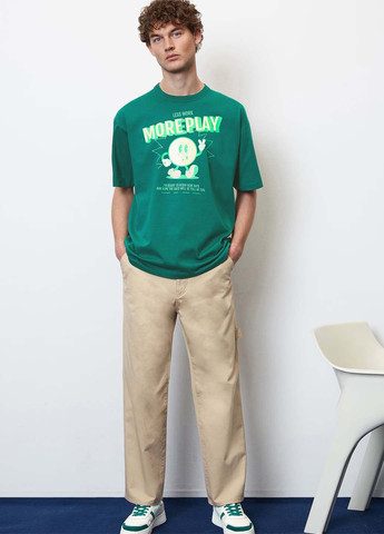 Бежевые кэжуал демисезонные брюки Marc O'Polo