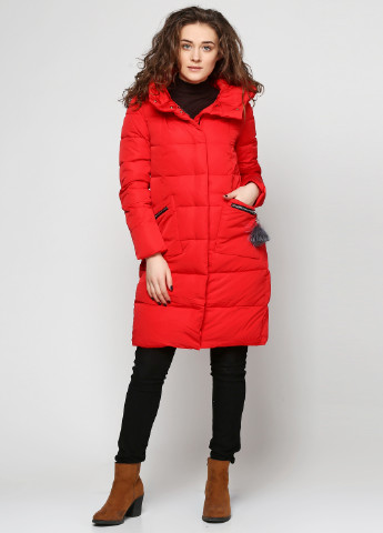Красная зимняя куртка Meajiateer
