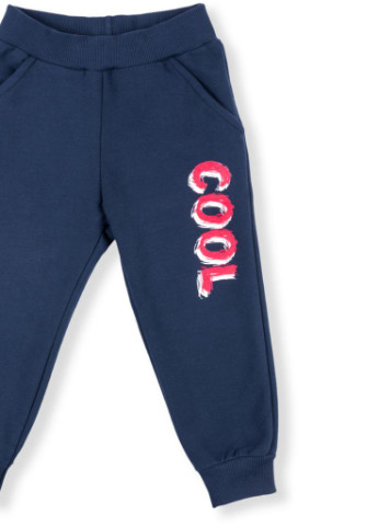 Синий демисезонный костюм десткий "king of cool" (8632-98b-blue) Breeze