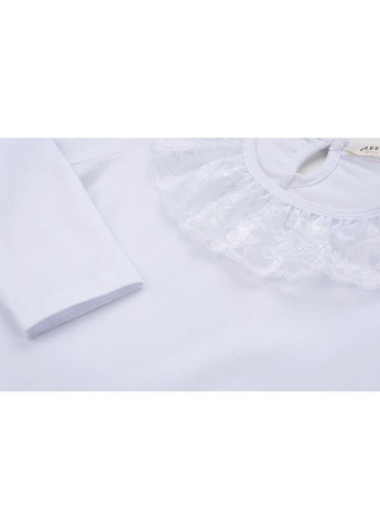 Кофта з мереживом (11179-128G-white) Breeze (251313401)