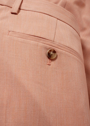 Персиковые классические, кэжуал демисезонные классические брюки C&A