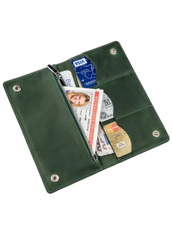 Кожаное портмоне 19х9,5х1 см Shvigel (253491286)