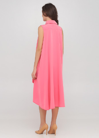 Розовое кэжуал платье рубашка, а-силуэт Asos однотонное