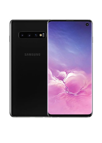 Смартфон Galaxy S10 8 / 128GB Black (SM-G973FZKDSEK) Samsung Galaxy S10 8/128GB Black (SM-G973FZKDSEK) чорний