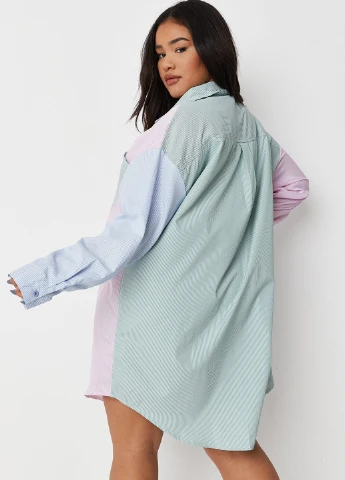 Комбінована кежуал сукня Missguided колор блок