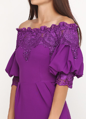 Фиолетовое коктейльное платье Arizona