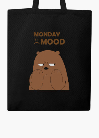 Эко сумка шоппер Вся правда о медведях (We Bare Bears) (9227-2900-BK) MobiPrint (236265423)