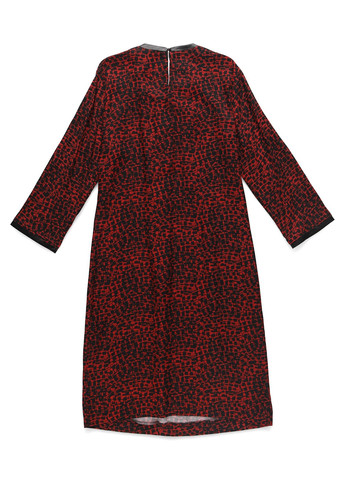 Комбинированное кэжуал платье Kiomi с абстрактным узором