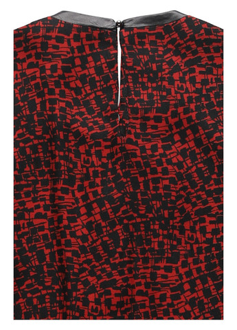 Комбинированное кэжуал платье Kiomi с абстрактным узором