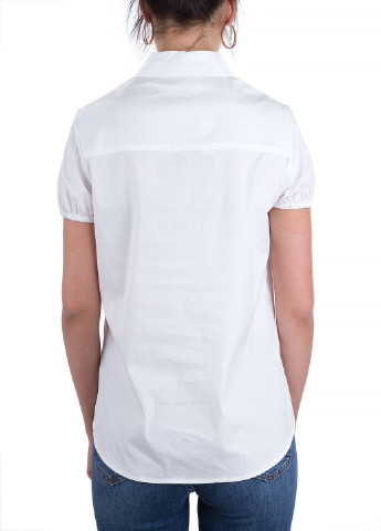 Белая летняя блуза Emporio Armani