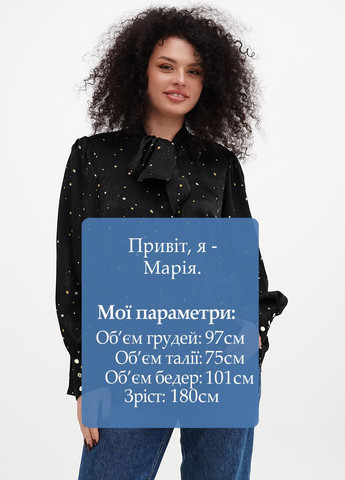 Чёрная блуза investments woman