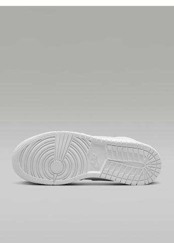 Кроссовки 1 Mid (Gs) 554725-136 Jordan 1 Mid (Gs) белые демисезоны (314148173)