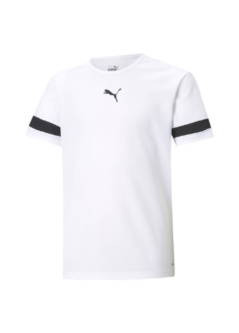 Біла демісезонна дитяча футболка teamrise youth football jersey Puma