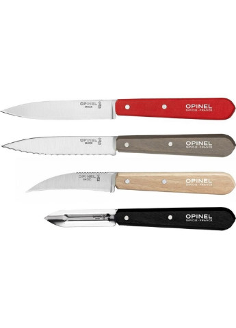 Набор ножей Les Essentiels Loft 4шт (001626) Opinel комбинированные,