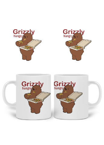 Кружка Вся правда о медведях (We Bare Bears) 330 мл Чашка Керамическая (20259-2909) MobiPrint (224806241)