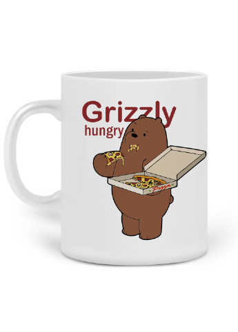 Кружка Вся правда о медведях (We Bare Bears) 330 мл Чашка Керамическая (20259-2909) MobiPrint (224806241)