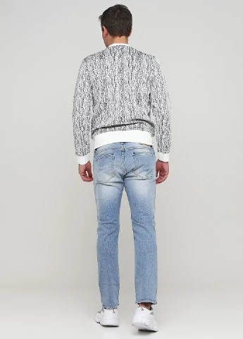 Голубые демисезонные джинсы H&M