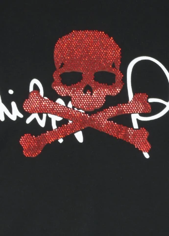 Чорна футболка Philipp Plein