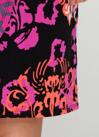 Комбинированное кэжуал платье Hale Bob с абстрактным узором