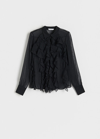 Чёрная блуза Reserved