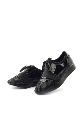 Чорні осінні кросівки Ideal Shoes