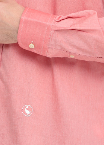 Розовая кэжуал рубашка однотонная El Ganso