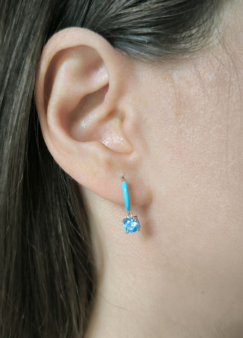 Сережки Silver Flame (350941494)