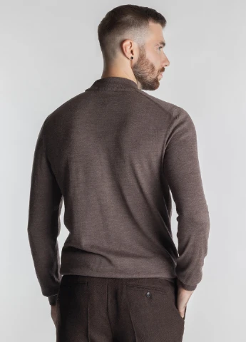 Бежевый демисезонный свитер мужской Arber T-neck FF AVT87