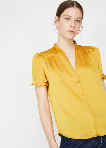 Жовта літня блуза KOTON