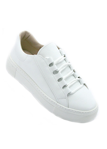 Белые демисезонные кроссовки No Brand