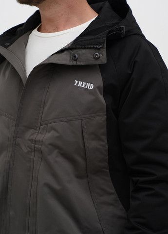 Темно-сіра демісезонна куртка Trend Collection