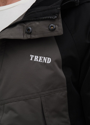 Темно-сіра демісезонна куртка Trend Collection