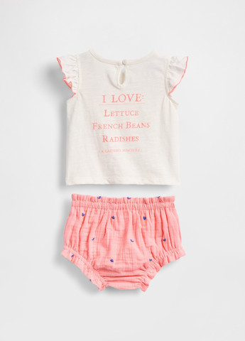 Комбінований демісезонний комплект (футболка, трусики) Gap