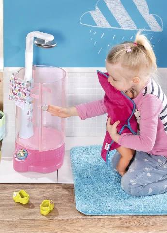 Автоматична душова кабінка для ляльки baby born – веселе купання (з аксесуаром) Zapf (27281454)