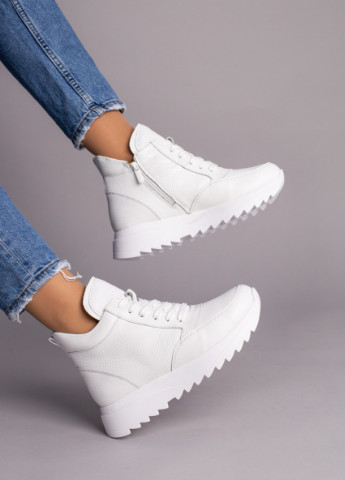 Белые зимние кроссовки shoesband Brand